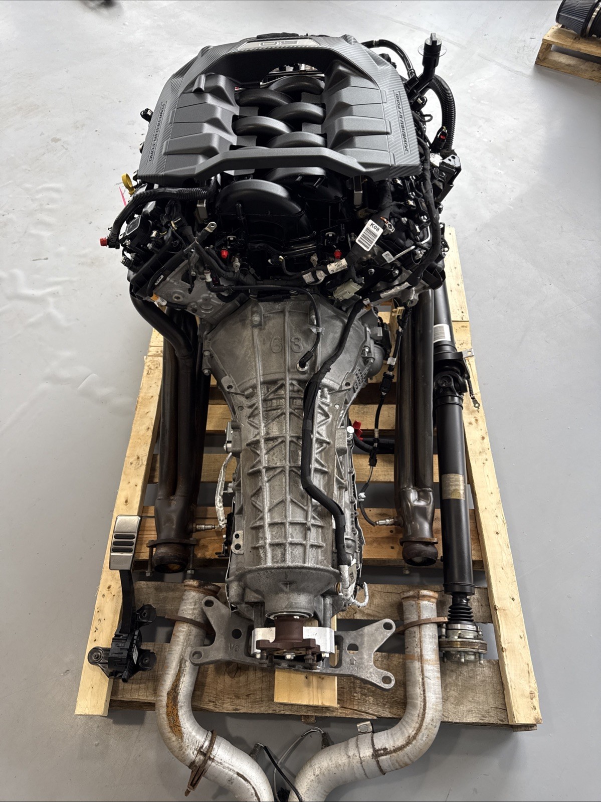 2021 MUSTANG GT GEN 3 COYOTE ENGINE AND 10R80 TRANS COMBO 47K Miles #1387